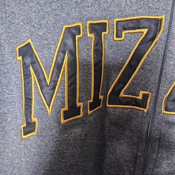 Campus Drive Exclusively Collegiate Men's Missouri Full Zip Heavy Track Jacket - Picture 3 of 9